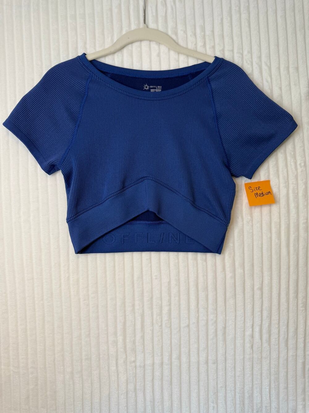 Offline by Aerie cropped workout top size medium
